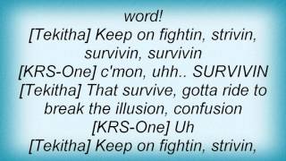 Krs-one - Survivin&#39; Lyrics