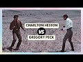 Charlton Heston vs Gregory Peck - Fist Fight Scene in The Big Country (1958)