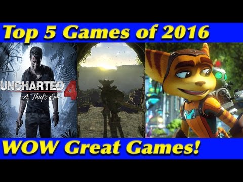 Top 5 Games of 2016