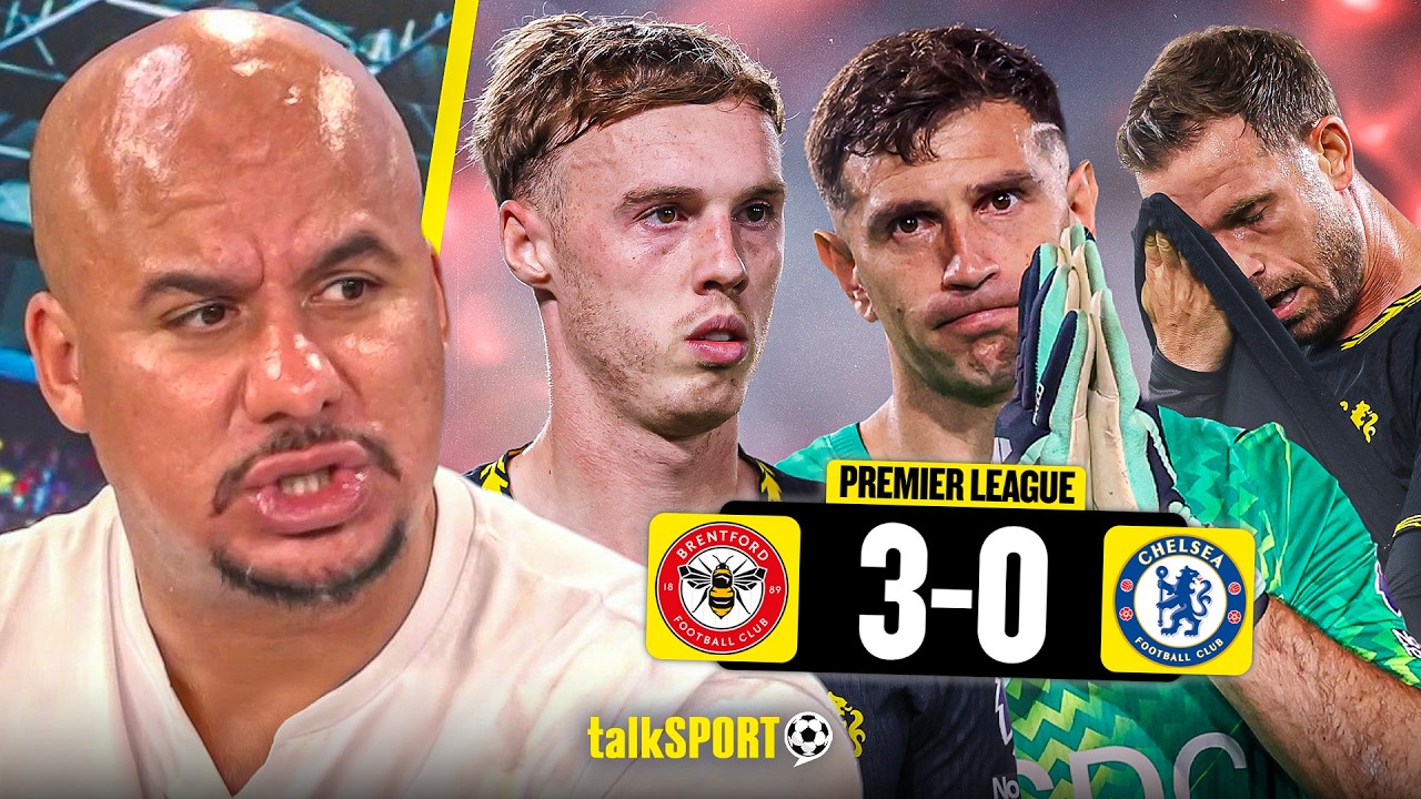 "NOT A CHANCE!" Gabby Agbonlahor INSISTS Chelsea are NOT title contenders post 3-0 LOSS to Brentford