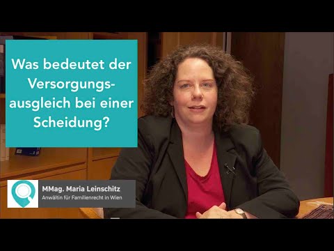 Was bedeutet der Versorgungsausgleich bei einer Scheidung?