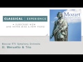 Wolfgang Amadeus Mozart : III. Menuetto & Trio