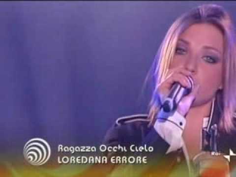 LOREDANA ERRORE A top of the pops RAGAZZA OCCHI CIELO