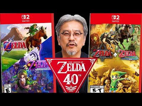 Zelda 40th Anniversary Games!