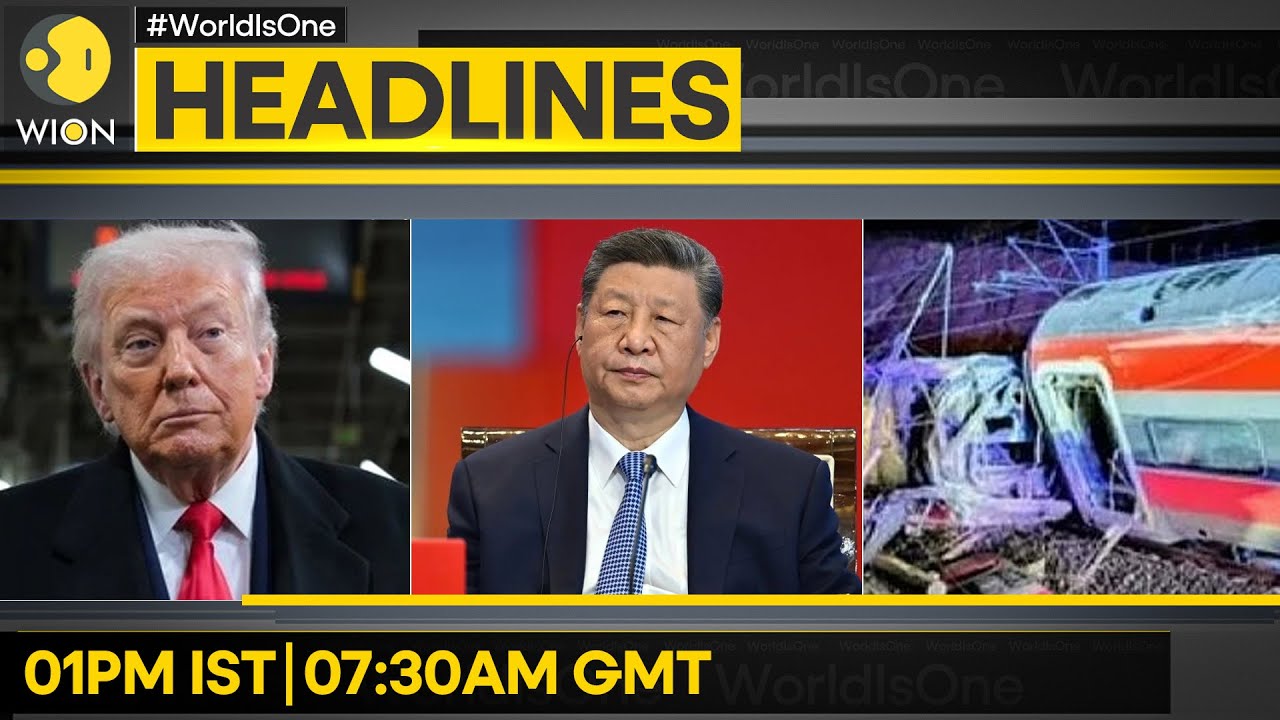 Trump On Greenland: Time To End Russian Threat | Spain Train Collision Kills 39 | WION Headlines