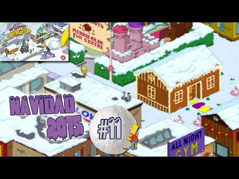 Los Simpson Springfield "Navidad'15: Cap. 11 - La mansión de galletas de jengibre" por Tony