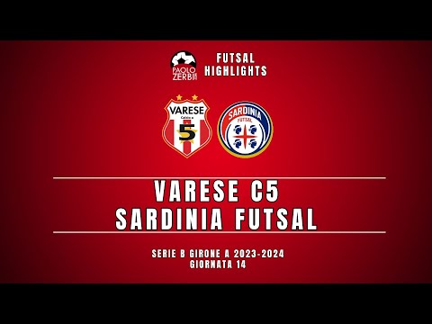 [HIGHLIGHTS] Serie B Futsal Girone A 23/24 - Varese C5 - Sardinia Futsal