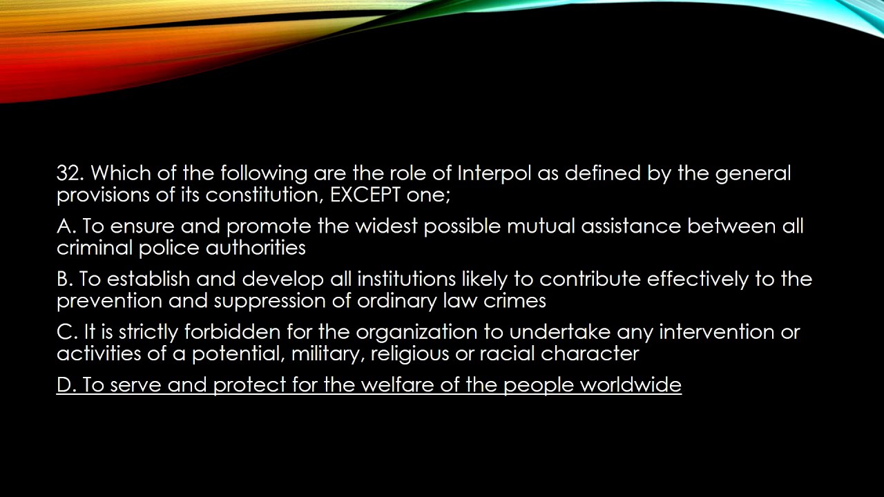 COMPARATIVE POLICE SYSTEM REVIEWER Part 1