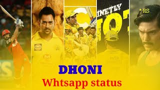 Dhoni mass 🔥💥🤘 Whatsapp status tamil