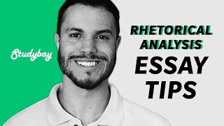 How To Write a Rhetorical Analysis Essay | Studybay