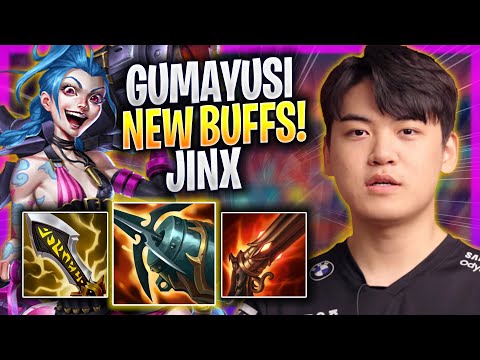 GUMAYUSI FIRST TIME NEW JINX BUFFS! - T1 Gumayusi Plays Jinx ADC vs Aphelios! | Season 2023