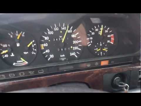 Mercedes w126 500 SE acceleration 0-180