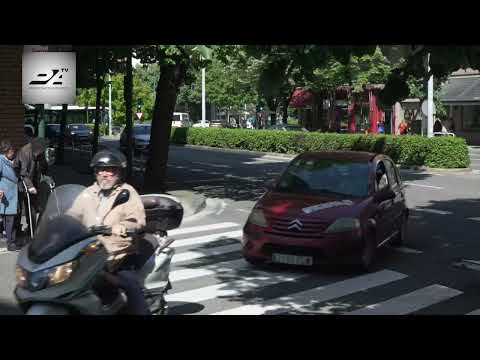 Los coches que circulen por Baja Navarra podrán entrar antes en el carril bus para girar hacia las calles Bergamín y Paulino Caballero