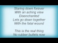 Switchfoot - The Fatal Wound Lyrics
