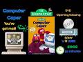 Sesame Street COMPUTER CAPER DVD Opening Closing