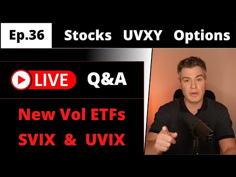 Ep.36  -  New Vol ETFs!  SVIX & TVIX Are Here
