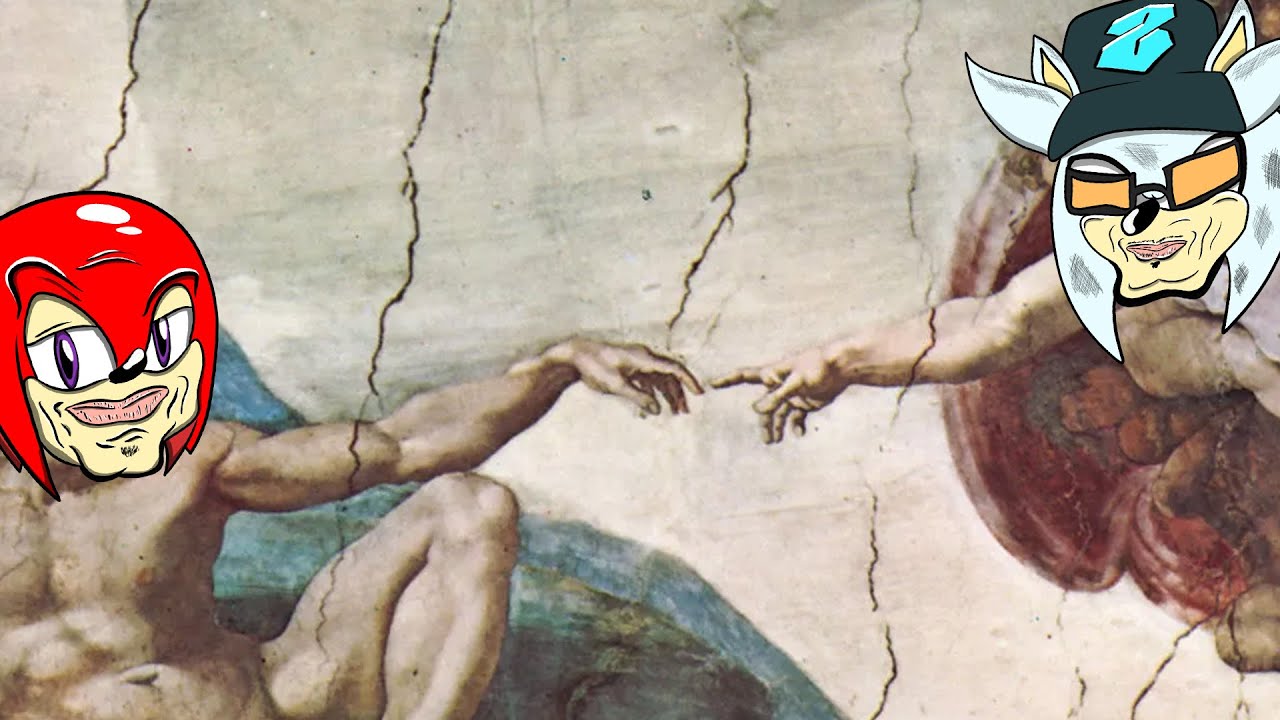 Silver and Knuckles become ARTISTS!