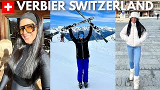VERBIER SWITZERLAND VLOG🇨🇭| best skiing in the world | Mont Fort Zipline | travel vlog