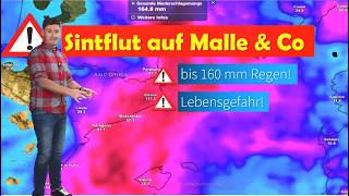 🔴 Alarmstufe Rot in den Ferien: Bis 160 Liter Regen – diese Urlaubsziele trifft 