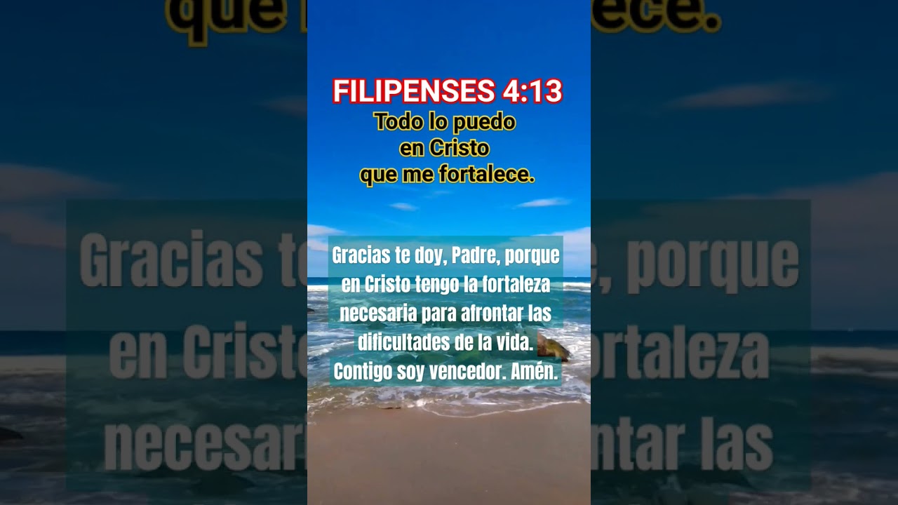 VERSÍCULOS  BÍBLICOS. FILIPENSES 4:13