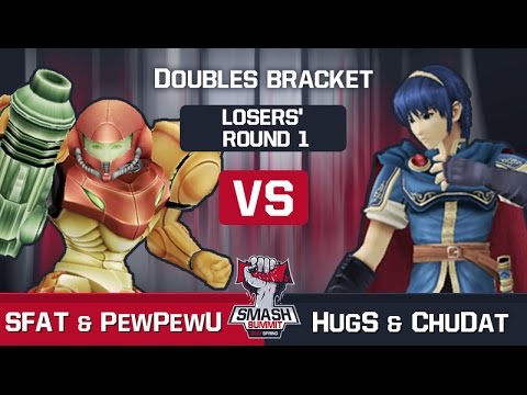 SFAT/PewPewU vs HugS/ChuDat - Melee Doubles: Losers' Round 1 - Smash Summit 2017