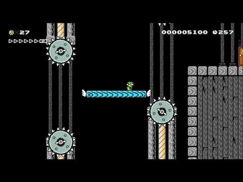 -⊂テクニックの館 Technique House⊃- by ちょこHeaven 🍄 Super Mario Maker 2 ✹Switch✹ #awo