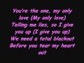 Pixie Lott - Blackout ( My only love ) [LYRICS ...