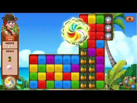 Lost Island Blast Adventure Level 158 - No Boosters