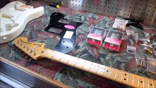 Video thumbnail for Fender / Wamoth Telecaster Deluxe Build by littleredguitars2
