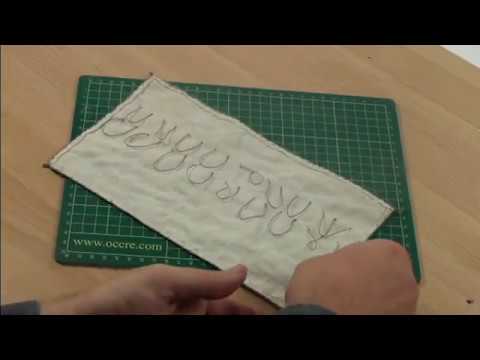 Elaboración de faja de rizos