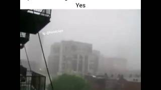 Broken tornado siren in Chicago