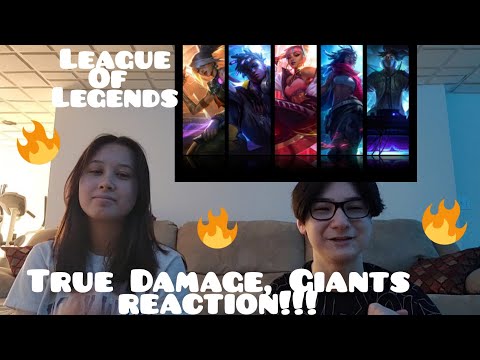 Non-Gamer reacts to League of Legends: True Damage, Giants MV!!!