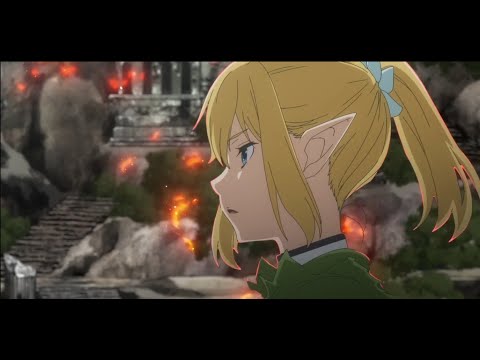 Lvl 6 Ryu uses "Astrea Record" to copy Alise Flame Enchantment - Danmachi Season 5