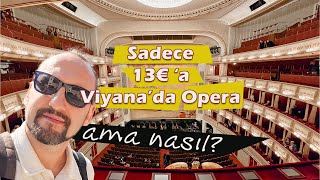 Sadece 13€’ya Viyana Devlet Operası’nda (Wiener Staatsoper) büyüleyici bir gece!
