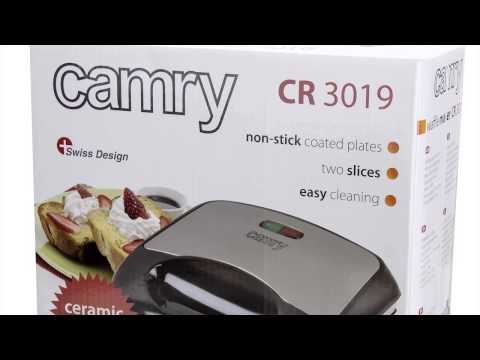 Vaflinė Camry CR 3019 video