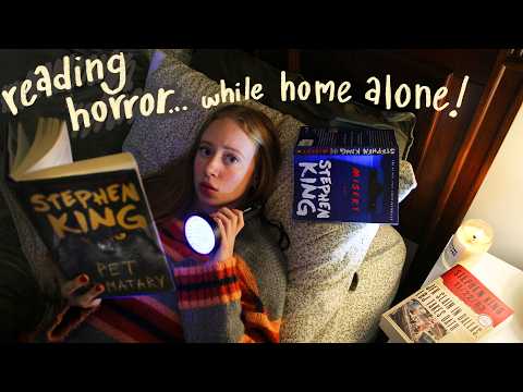 I read Stephen King for the first time... while home alone 😳