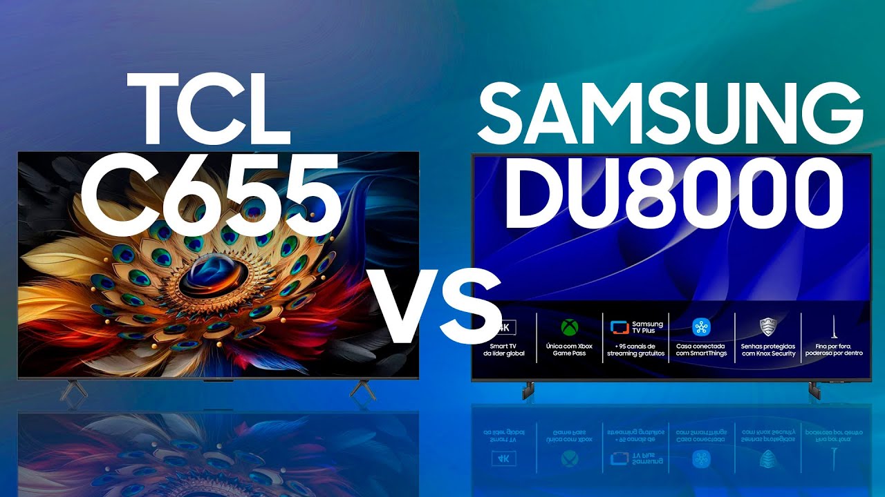 Não DESPERDICE seu DINHEIRO! / TCL C655 VS SAMSUNG DU8000