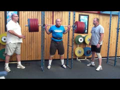 Dale Stevenson 260kg Squat