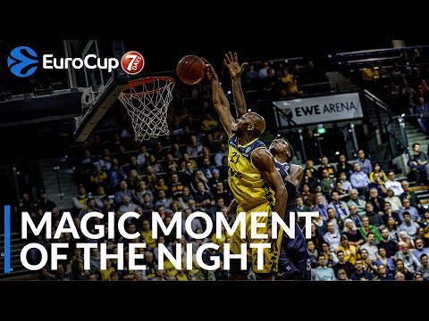 7DAYS Magic Moment of the Night: Rickey Paulding, EWE Baskets Oldenburg