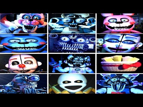 Five Nights at Freddy's: Sister Location All Jumpscares (COMPLETE!!)