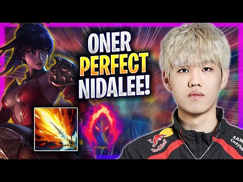 ONER PERFECT GAME WITH NIDALEE! - T1 Oner Plays Nidalee JUNGLE vs Xin Zhao! | Season 2024