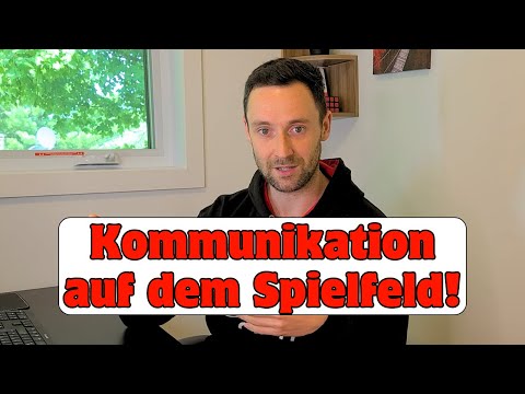 Die beste Kommunikation auf dem Spielfeld (Angriff, Abwehr, Torwart, Auswechselspieler)