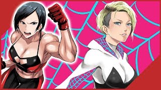 【お絵かき配信】スパイダーグウェン（スパイダーバースver）描くよ！～Drawing Spider Gwen～