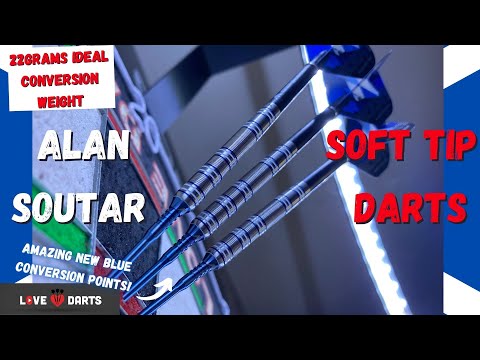 LoveDarts - Mission Alan Soutar Soft Tip - 22g - 90% Tungsten a player dart under £40!