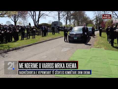 Ne Greenwich, SHBA, me nderime u varros Mrika Xhema 25.04.2020