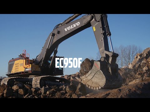 Volvo EC950F crawler excavator