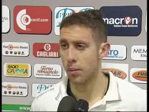 Icaro TV. Rimini-Pescina 3-1, dopogara giocatori biancorossi