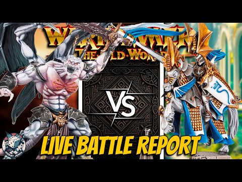 Warriors of Chaos vs High Elves | Warhammer The Old World (Live Battle Report)