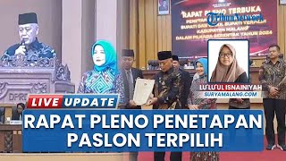 Sanusi-Lathifah Shohib Jadi Bupati & Wakil Bupati Malang, Siap Tingkatkan Ekonomi Kolaboratif