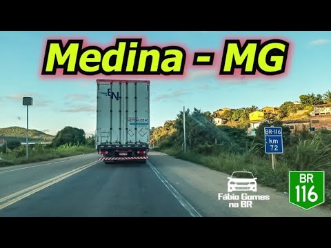 Medina Minas Gerais Pela BR 116. Viagem de Volta do Nordeste. #parte96